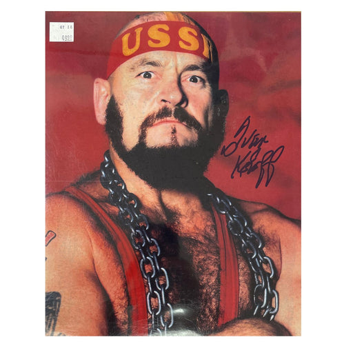 Ivan Koloff Autographed Fighting Photo - Pastime Sports & Games
