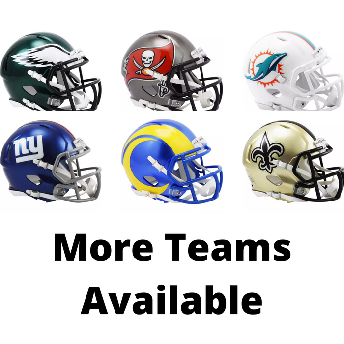 Speed Pocket Pro NFL Mini Football Helmets– Pastime Sports & Games