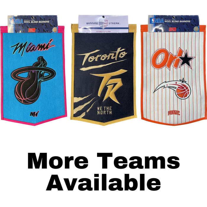 NBA City Edition Banners - Pastime Sports & Games