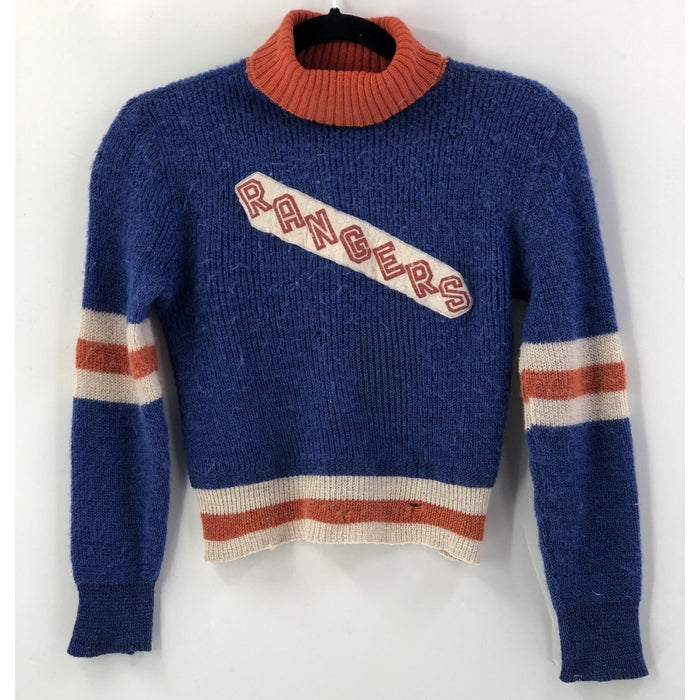 1930 New York Rangers Hockey Sweater - Pastime Sports & Games