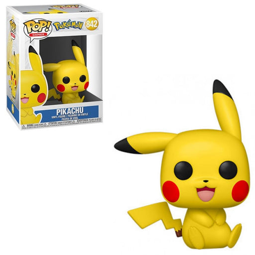 Funko Pop! Pokemon Sitting Pikachu #842 - Pastime Sports & Games