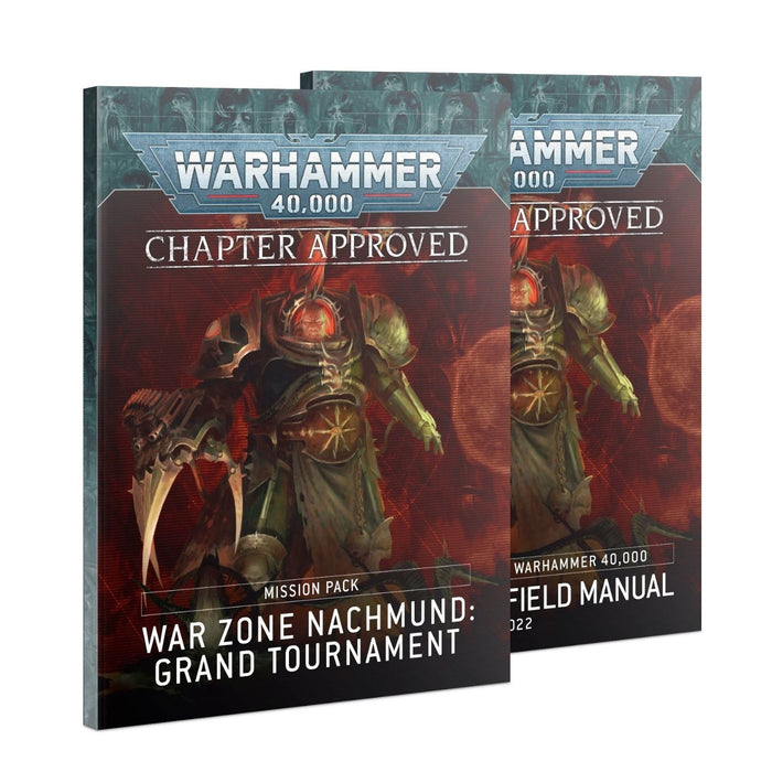 Warhammer 40,000 Chapter Approved: War Zone Nachmund Grand Tournament Mission Pack (40-58) - Pastime Sports & Games