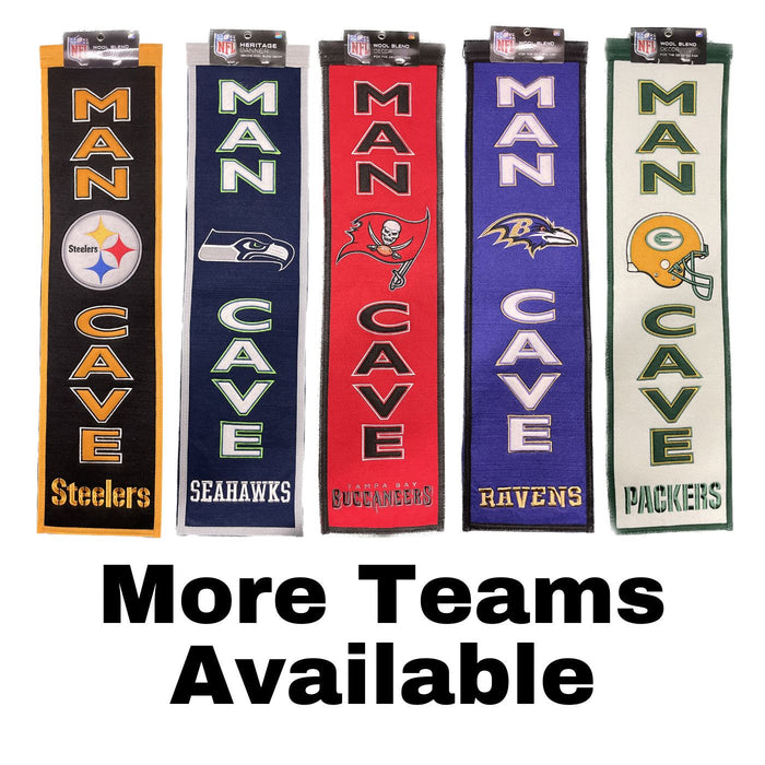 NFL Man Cave Banners - Pastime Sports & Games