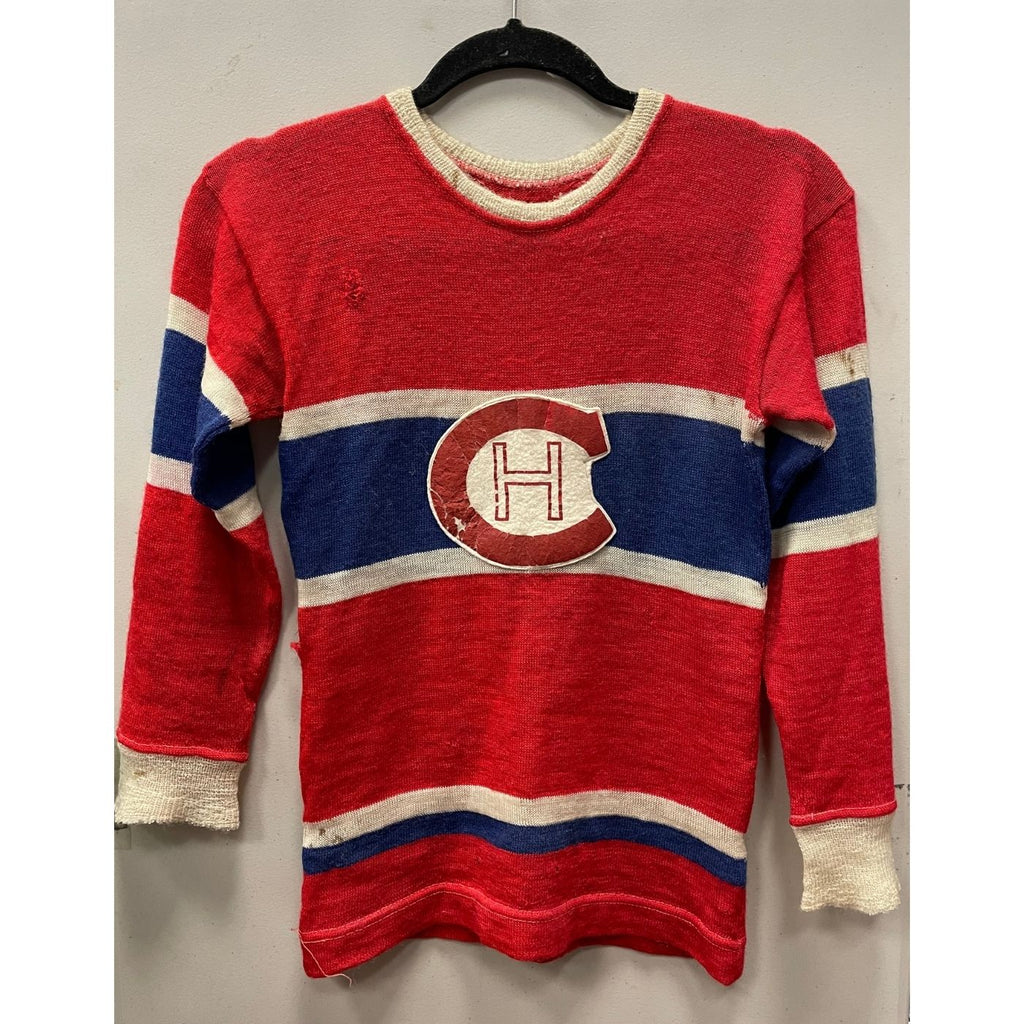 1930 Montreal Canadiens Hockey Sweater Pastime Sports & Games