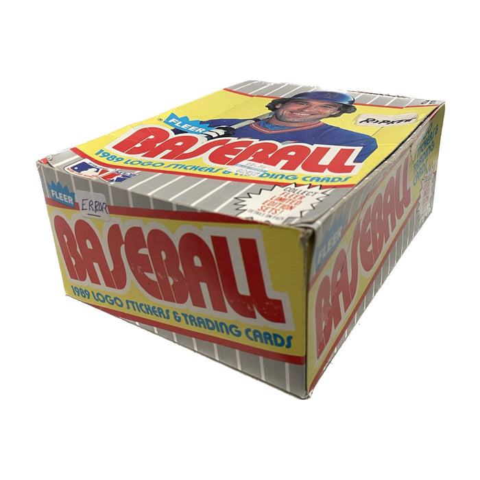 1989 Fleer Baseball Wax - Pastime Sports & Games