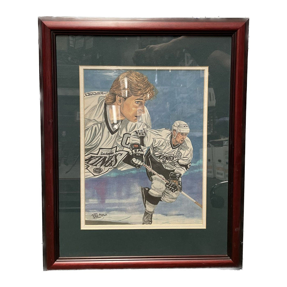 Wayne Gretzky Los Angeles Kings 16X20 Framed Photo - Pastime Sports & Games