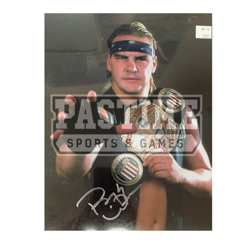 Barry Windham Autographed Fighting Photo - Pastime Sports & Games