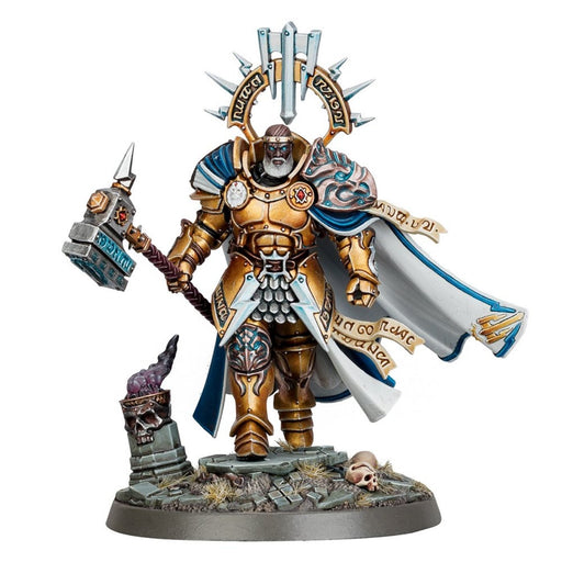 Warhammer Age Of Sigamr Stormcast Eternals Lord-Commander Bastian Carthalos (96-52) - Pastime Sports & Games