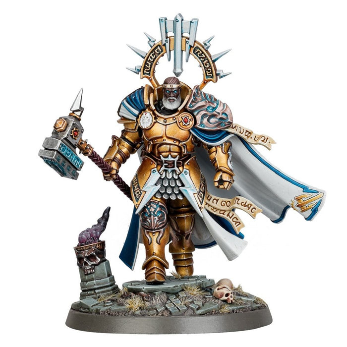 Warhammer Age Of Sigamr Stormcast Eternals Lord-Commander Bastian Carthalos (96-52) - Pastime Sports & Games