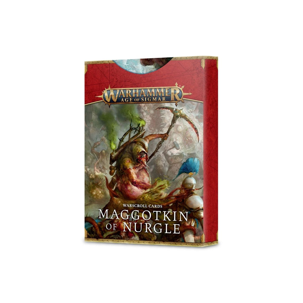 Warhammer Age Of Sigmar Maggotkin Of Nurgle Warscroll Cards (83-59) - Pastime Sports & Games