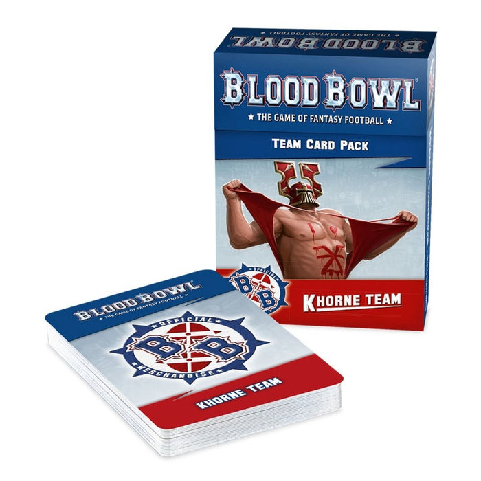 Blood Bowl Khorne Team Card Pack (200-96) - Pastime Sports & Games