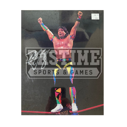 Marty Jannetty Autographed Fighting Photo - Pastime Sports & Games