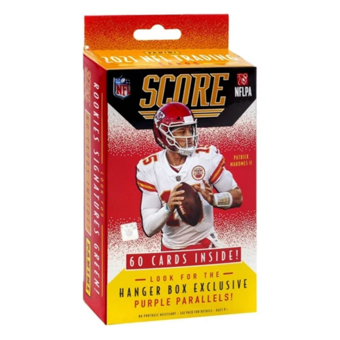 2021 Panini Score Football Hanger - Pastime Sports & Games