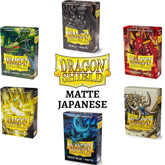 Dragon Shield Matte Japanese Size Sleeves - Pastime Sports & Games