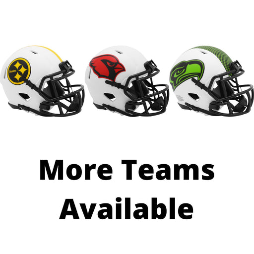 NFL Lunar Eclipse Mini Helmets - Pastime Sports & Games