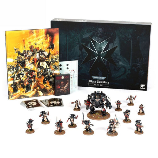 Warhammer 40,000 Black Templars Army Set (55-27) - Pastime Sports & Games
