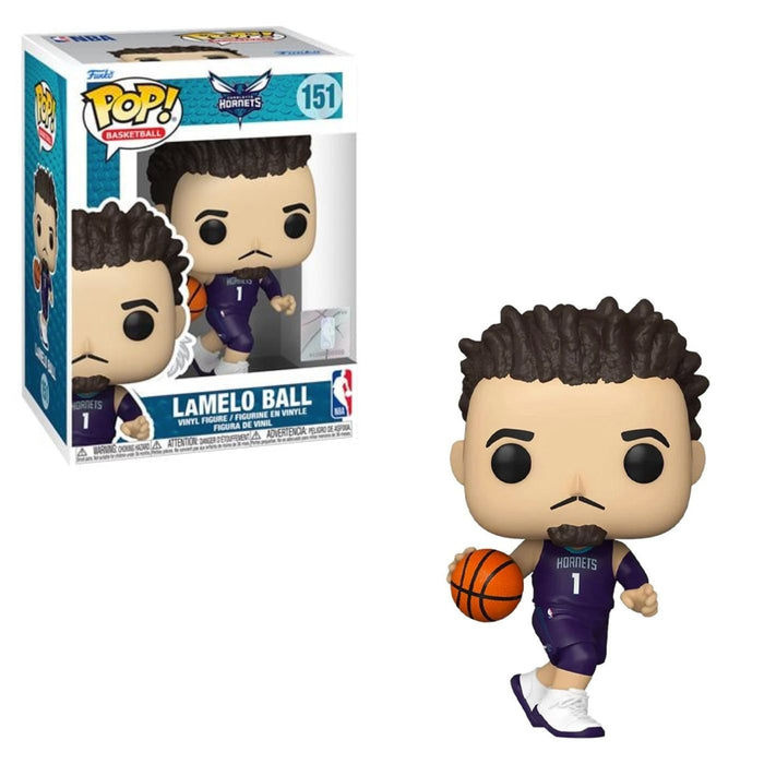 Funko Pop! Basketball Charlotte Hornets LaMelo Ball #151 - Pastime Sports & Games