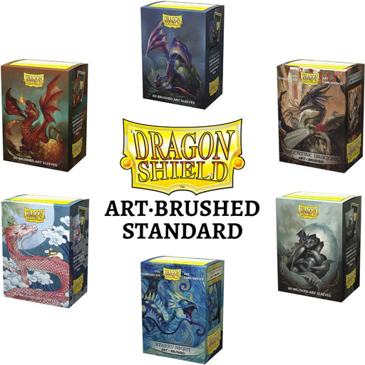 Dragon Shield Brushed Art Standard Sleeves - Pastime Sports & Games