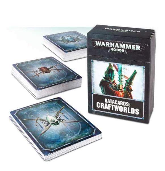 Warhammer 40,000 Datacards Craft Worlds (46-02-60) - Pastime Sports & Games