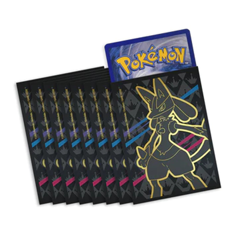 Crown Zenith Lucario Card Sleeves - Pastime Sports & Games