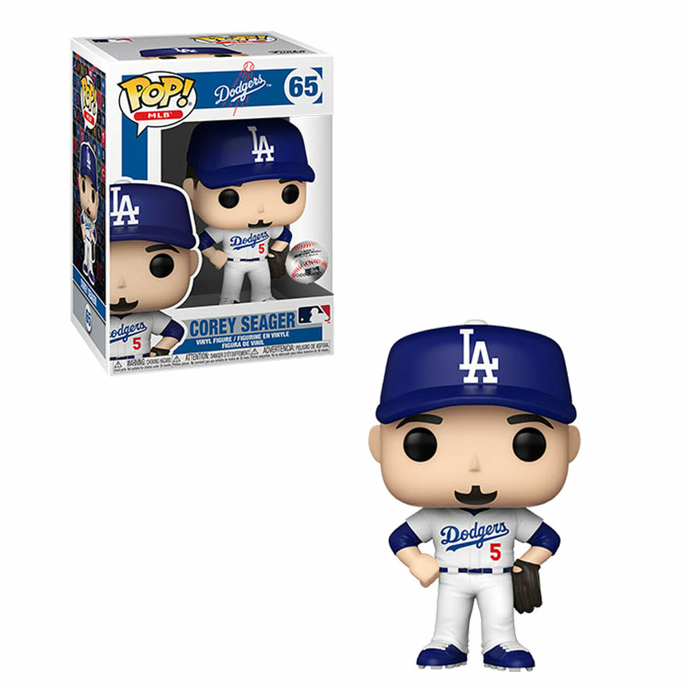 Funko Pop! Baseball Los Angeles Dodgers Corey Seager #65 - Pastime Sports & Games