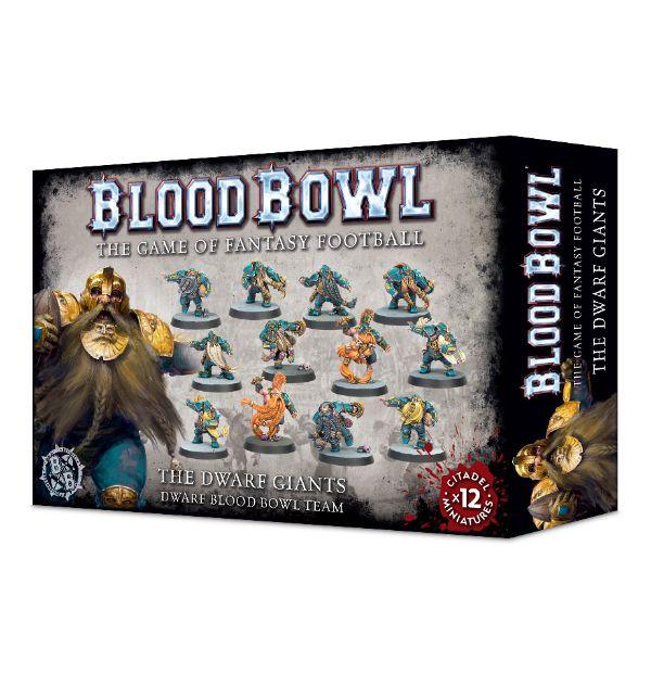 Blood Bowl The Dwarf Giants Dwarf Blood Bowl Team (200-17) - Pastime Sports & Games