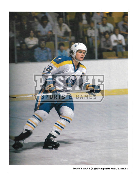 Danny Gare 8X10 Magazine Page Buffalo Sabres Away Jersey (Skating) - Pastime Sports & Games
