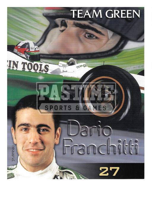 Dario Franchitti 8X10 Racing (Photo Montage) - Pastime Sports & Games