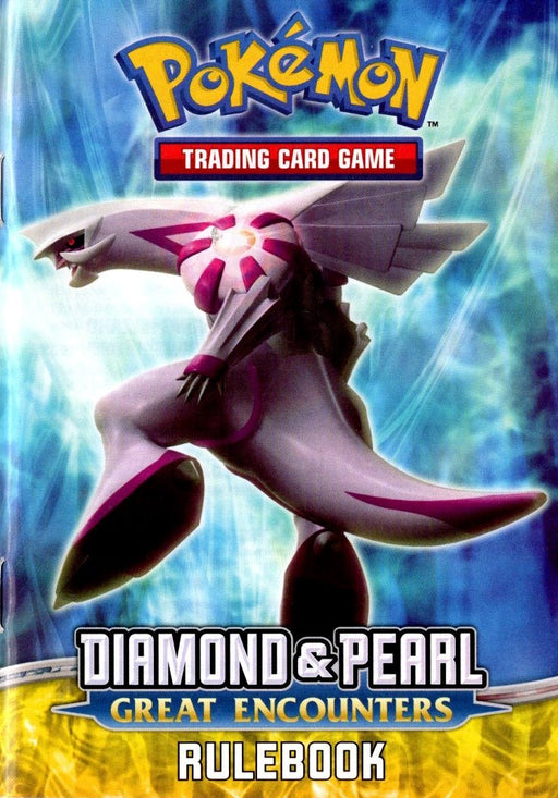 Pokemon Diamond & Pearl Great Encounters Rulebook/Cardlist - Pastime Sports & Games
