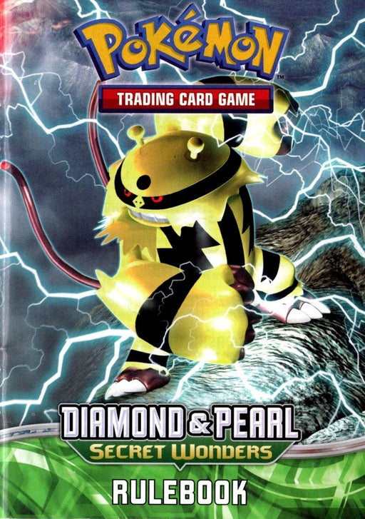 Pokemon Diamond & Pearl Secret Wonders Rulebook/Cardlist - Pastime Sports & Games