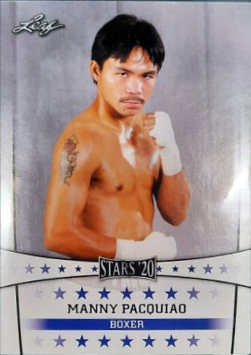 2020 Leaf Manny Pacquiao Card - Pastime Sports & Games