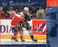 Ed Jovanovski 8X10 Vancouver Canucks Away Jersey (Being Checked) - Pastime Sports & Games