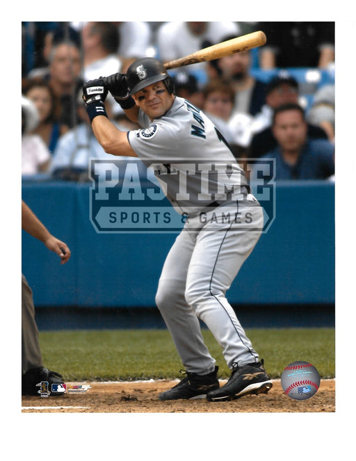 Edgar Martinez 8X10 Seattle Mariners (Ready To Swing Bat) - Pastime Sports & Games