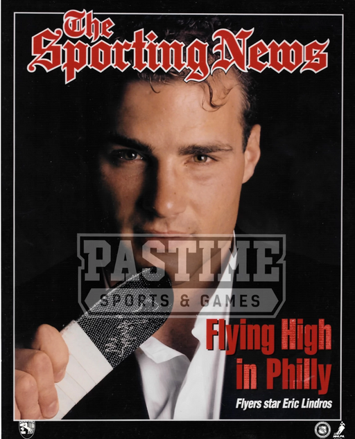 Eric Lindros 8X10 The Sporting News (Pose) - Pastime Sports & Games