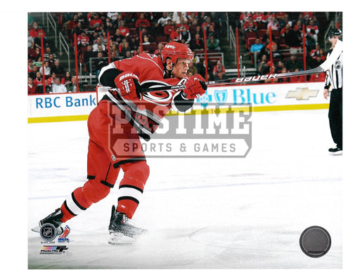 Eric Staal 8X10 Carolina Hurricanes Home Jersey (Shooting) - Pastime Sports & Games