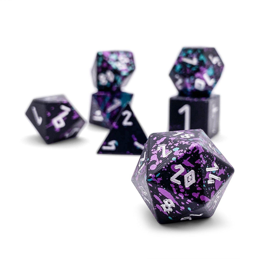 Norse Foundry 7pc RPG Wondrous Dice Set Ethereal Plane - Pastime Sports & Games