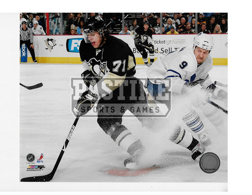 Evgeni Malkin 8X10 Pittsburgh Penguins Home Jersey (Spraying Ice) - Pastime Sports & Games