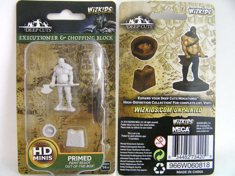 Wizkids Deep Cuts Minis Executioner & Chopping Block (73420) - Pastime Sports & Games