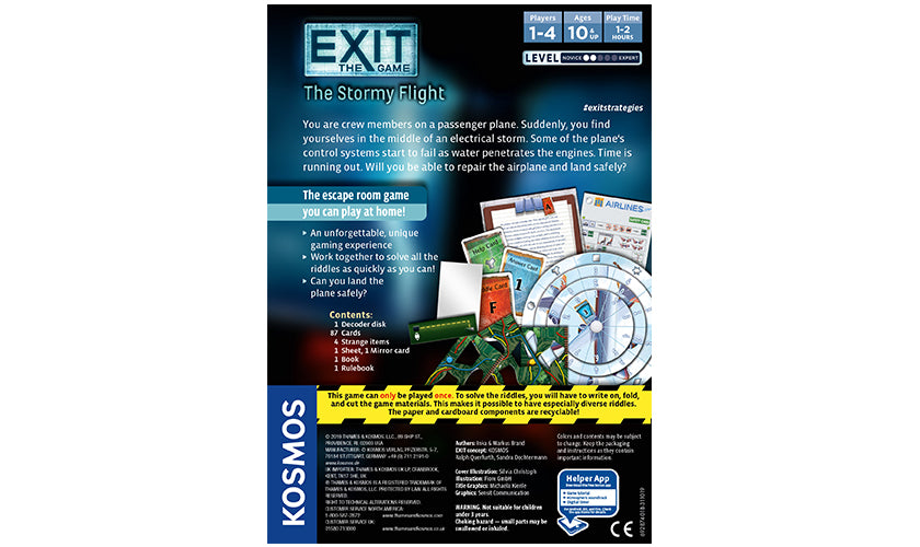EXIT The Stormy Flight - Pastime Sports & Games