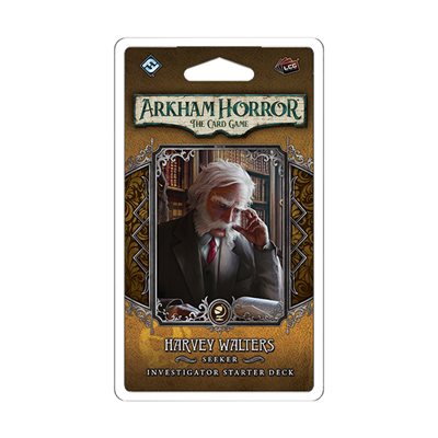 Arkham Horror The Card Game Seeker Harvey Walters Investigator Starter Deck - Pastime Sports & Games