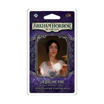 Arkham Horror The Card Game Mystic Jacqueline Fine Investigator Starter Deck - Pastime Sports & Games