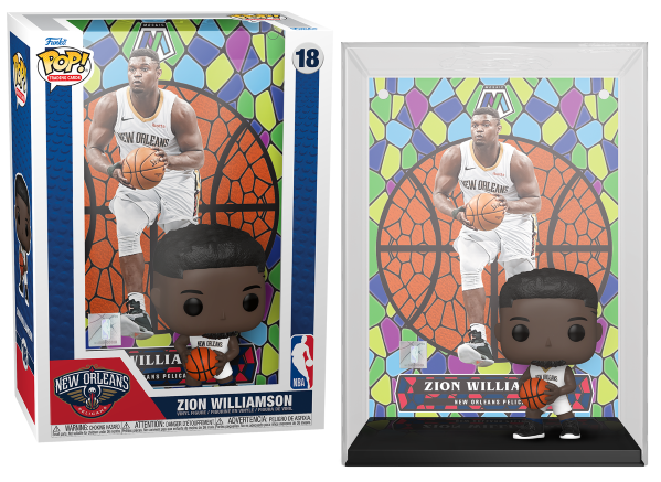 Funko Pop! Trading Cards Zion Williamson New Orleans Pelicans #18 - Pastime Sports & Games