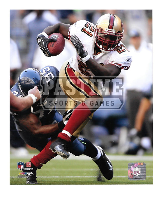 Frank Gore 8X10 San Francisco 49ers Away Jersey (Running With Ball) - Pastime Sports & Games