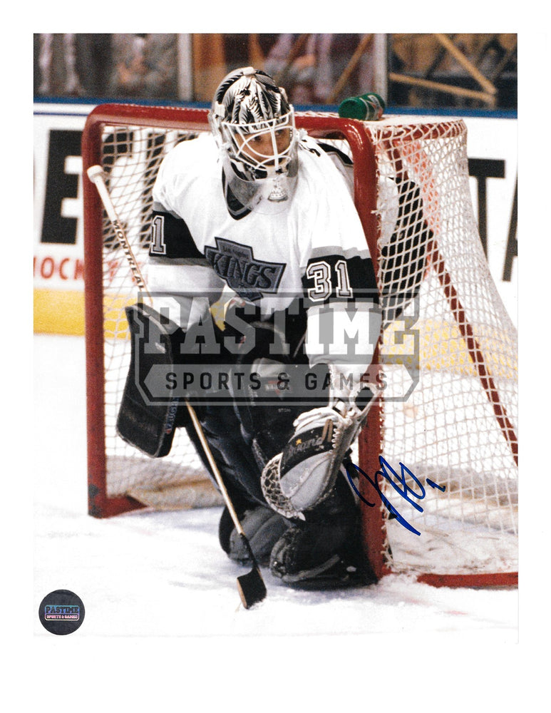 Frederic Chabot Autographed 8X10 L.A Kings Away Jersey (By The Goal Post) - Pastime Sports & Games