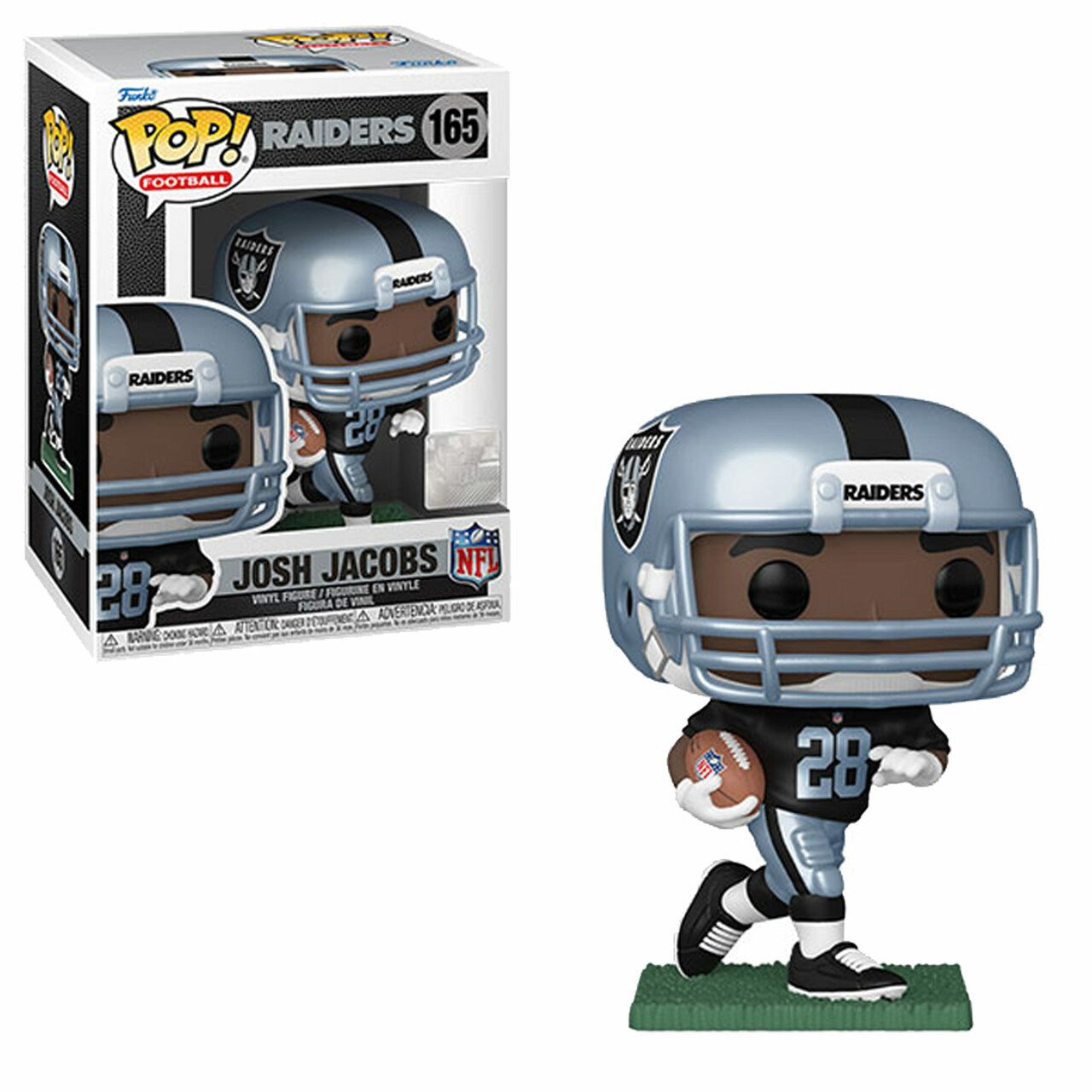 Funko Pop! Football NFL Las Vegas Raiders Josh Jacobs Figure #165