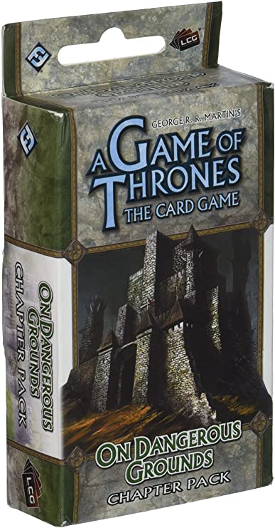 A Game Of Thrones The Card Game On Dangerous Grounds - Pastime Sports & Games