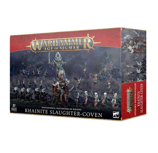 Warhammer Age of Sigmar Battleforce: Daughters of Khaine - Khainite Slaughter-Coven (85-62) - Pastime Sports & Games