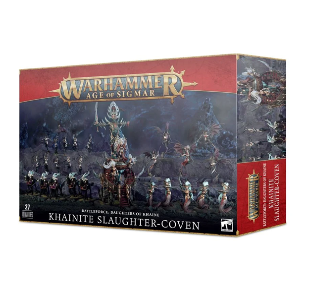 Warhammer Age of Sigmar Battleforce: Daughters of Khaine - Khainite Slaughter-Coven (85-62) - Pastime Sports & Games