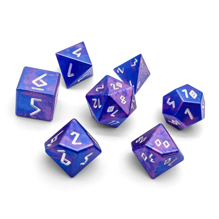 Norse Foundry 7pc RPG Wondrous Dice Set Galactic Conquest - Pastime Sports & Games