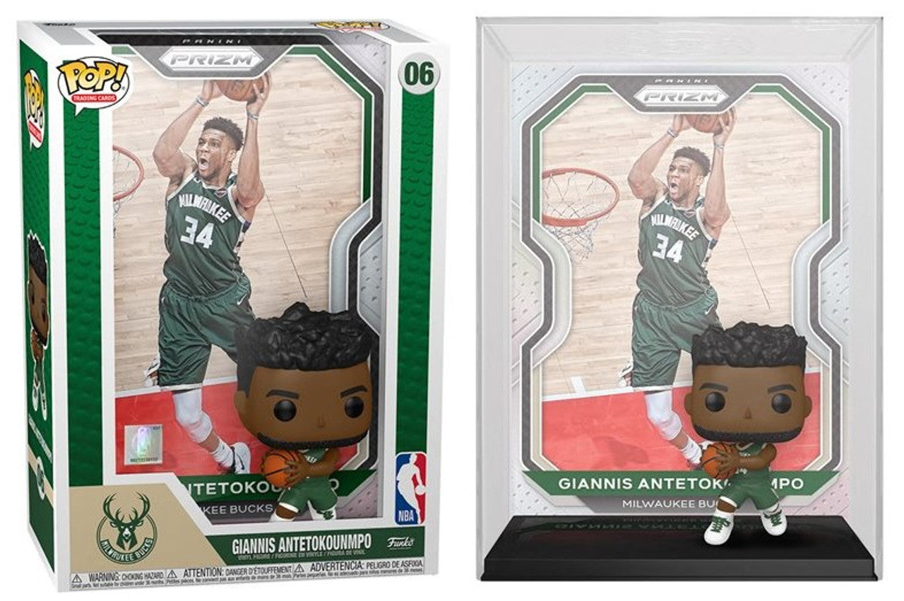 Funko Pop! Trading Cards Giannis Antetokounmpo Milwaukee Bucks #06